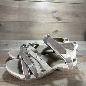 teva tirra womens size 7 shoes brown slingback athletic hiking sandals